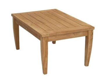 Tapered Teak Outdoor Coffee Tables (5 Sizes) | Daydream Leisure Furniture