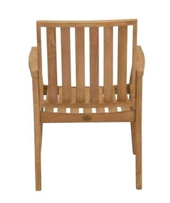 Teak Calibri Outdoor Dining Chair – Timber Seat | Daydream Leisure Furniture