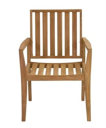 Teak Calibri Outdoor Dining Chair – Timber Seat | Daydream Leisure Furniture