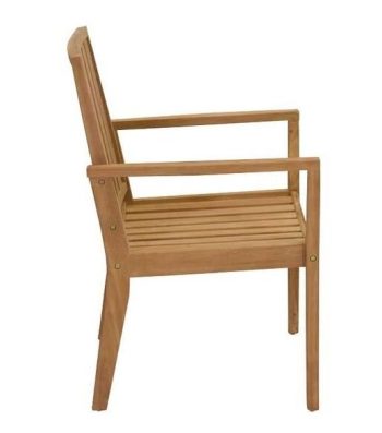 Teak Calibri Outdoor Dining Chair – Timber Seat | Daydream Leisure Furniture