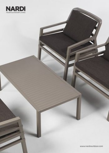 Nardi Aria Outdoor Resin Coffee Table - 100x60cm | Daydream Leisure Furniture