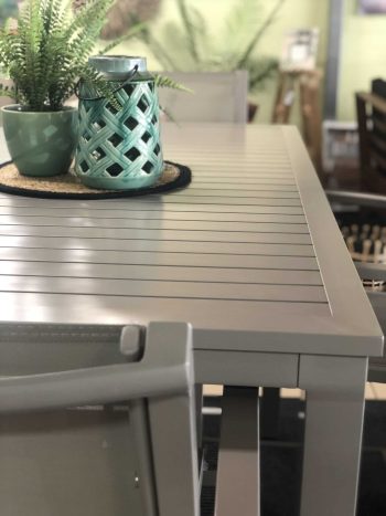 SLAT DINING TABLES POST LEG | Daydream Leisure Furniture