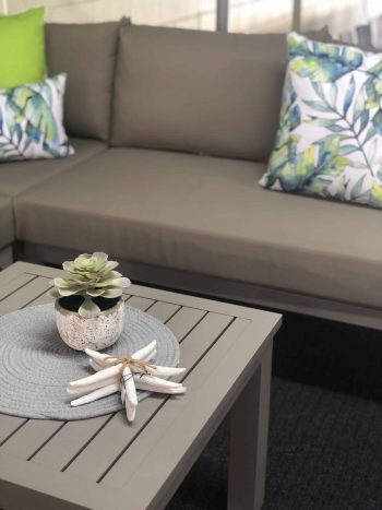 Slat Outdoor Coffee Table 60x60cm | Daydream Leisure Furniture