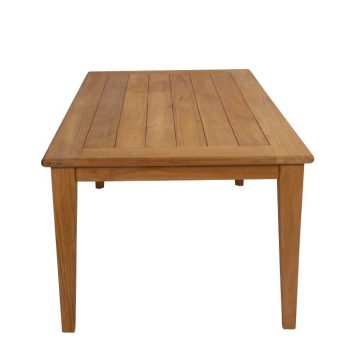 Tapered Teak Outdoor Dining Tables (4 Sizes) | Daydream Leisure Furniture
