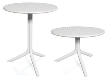 Nardi Step Outdoor Resin Table 60cm (2 Heights) | Daydream Leisure Furniture