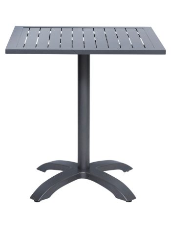 SLAT DINING TABLE PEDESTAL 70x70cm | Daydream Leisure Furniture