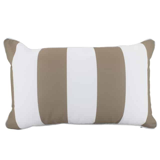 NF cushions 'Stripe - Latte' - Daydream Leisure Furniture