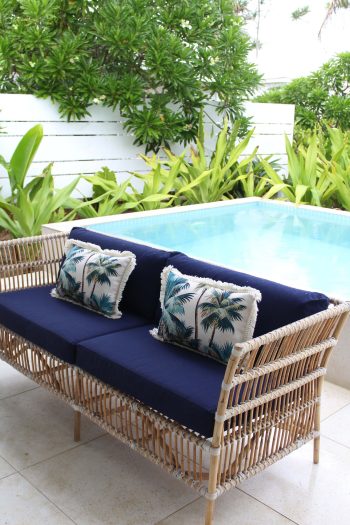 Outdoor Cushion Palm Trees Natural | Daydream Leisure Furniture