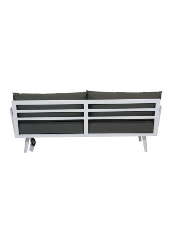 Palm Outdoor 3 Seater Sofa with Optional arms and Table Extensions | Daydream Leisure Furniture
