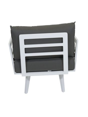 Palm Outdoor Sofa Chair with Aluminium Arms | Daydream Leisure Furniture