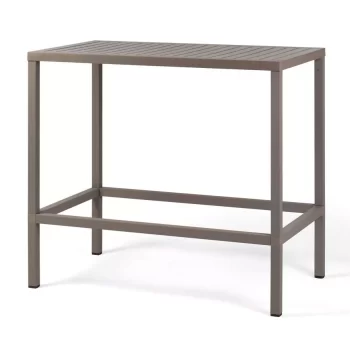 Nardi Cube Rectangle Outdoor Resin Bar Table (2 Sizes) | Daydream Leisure Furniture
