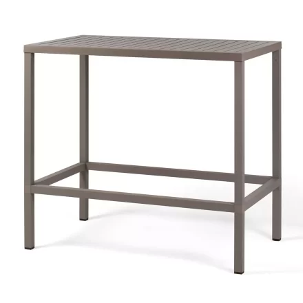 Nardi Cube Rectangle Outdoor Resin Bar Table (2 Sizes) | Daydream Leisure Furniture