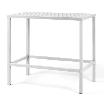 Nardi Cube Rectangle Outdoor Resin Bar Table (2 Sizes) | Daydream Leisure Furniture