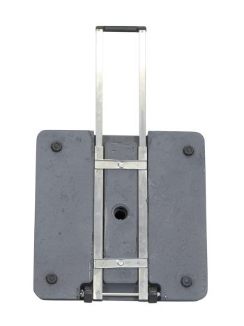 RESORT CONCRETE UMBRELLA BASE (Stainless Steel Stem) 40kg | Daydream Leisure Furniture