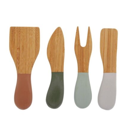 BAMBOO CHEESE KNIFE SET (2 colours) | Daydream Leisure Furniture