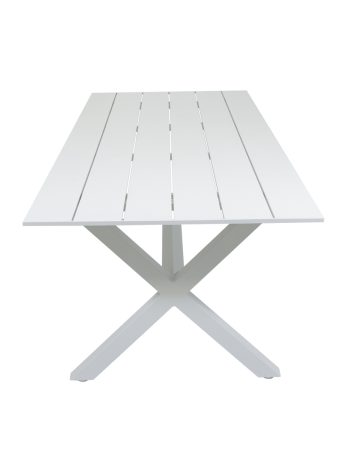 Palm X Leg Outdoor Dining Table 220x90cm | Daydream Leisure Furniture