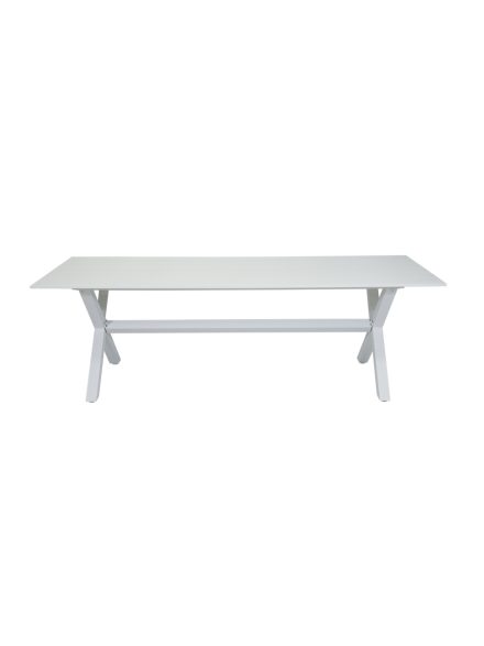 Palm X Leg Outdoor Dining Table 220x90cm | Daydream Leisure Furniture