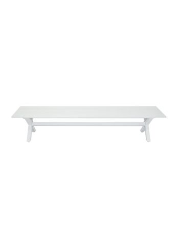 Palm X Leg Outdoor Bench 220cm | Daydream Leisure Furniture
