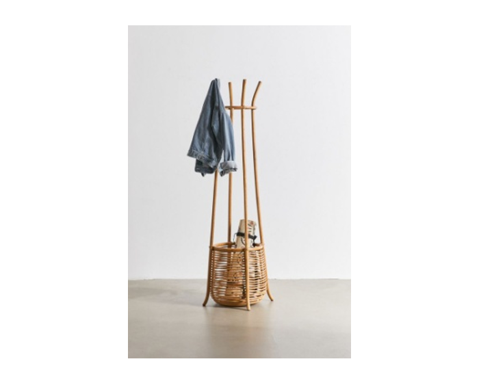 Rattan Basket/Coat/Hat/Towel Hanger Daydream Leisure Furniture