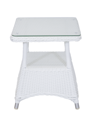 'FRASER' SIDE TABLE - WHITE | Daydream Leisure Furniture