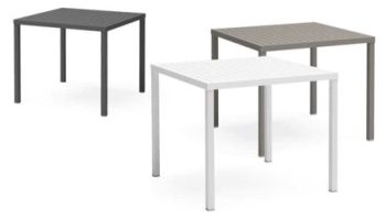 Nardi Cube Square Outdoor Resin Table (2 Sizes) | Daydream Leisure Furniture