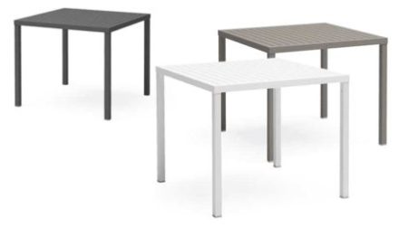 Nardi Cube Square Outdoor Resin Table (2 Sizes) | Daydream Leisure Furniture