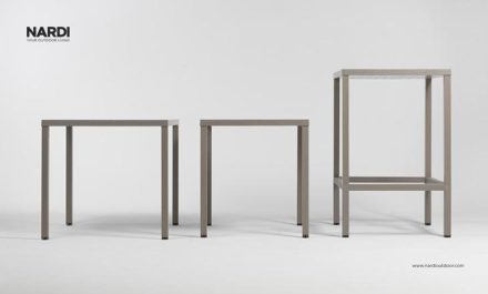 Nardi Cube Rectangle Outdoor Resin Bar Table (2 Sizes) | Daydream Leisure Furniture