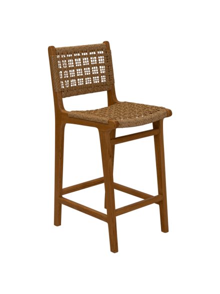 Sense Teak Outdoor Bar Chair