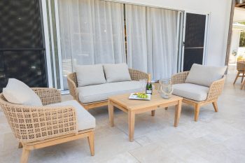 Sense Teak Outdoor Sofa Setting