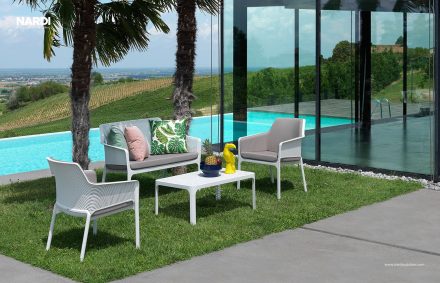 Nardi Net Outdoor Resin Coffee Table 100x60cm | Daydream Leisure Furniture