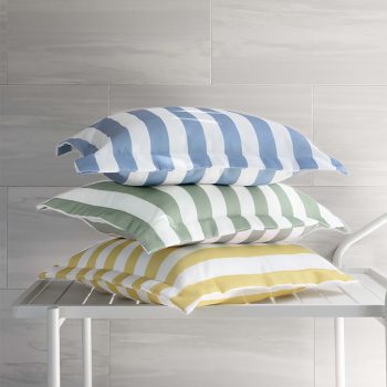 Outdoor Cushion Torquay Lemon Stripe | Daydream Leisure Furniture