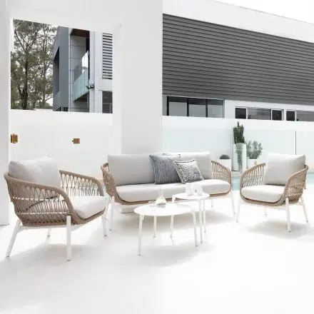 Amalfi 5 piece Outdoor Sofa Setting