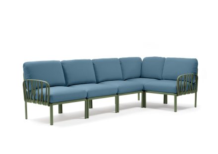 Nardi Komodo 5 Piece Modular Sofa Setting | Daydream Leisure Furniture