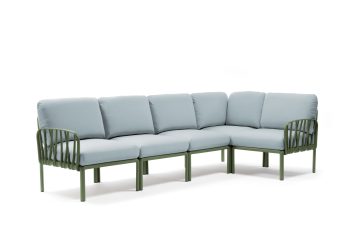 Nardi Komodo 5 Piece Modular Sofa Setting | Daydream Leisure Furniture