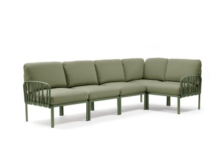 Nardi Komodo 5 Piece Modular Sofa Setting | Daydream Leisure Furniture