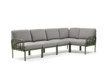 Nardi Komodo 5 Piece Modular Sofa Setting | Daydream Leisure Furniture