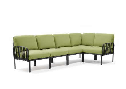 Nardi Komodo 5 Piece Modular Sofa Setting | Daydream Leisure Furniture