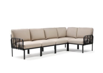 Nardi Komodo 5 Piece Modular Sofa Setting | Daydream Leisure Furniture