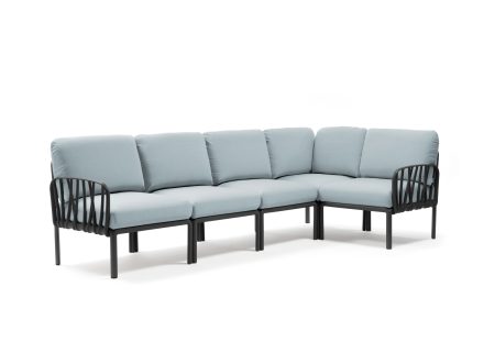 Nardi Komodo 5 Piece Modular Sofa Setting | Daydream Leisure Furniture
