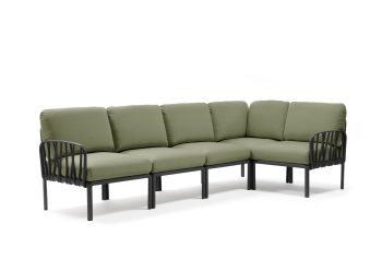 Nardi Komodo 5 Piece Modular Sofa Setting | Daydream Leisure Furniture