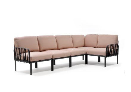 Nardi Komodo 5 Piece Modular Sofa Setting | Daydream Leisure Furniture