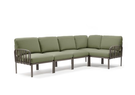 Nardi Komodo 5 Piece Modular Sofa Setting | Daydream Leisure Furniture