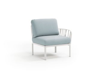 Nardi Komodo Outdoor Middle Modular Sofa Piece with One Armrest (LH or RH) | Daydream Leisure Furniture