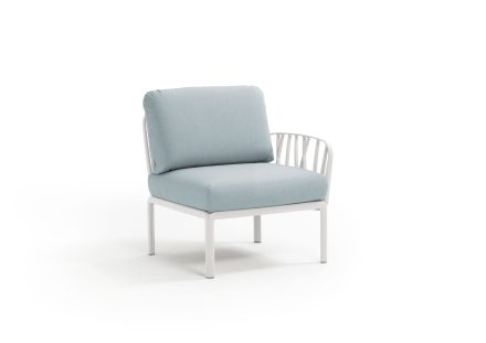 Nardi Komodo Outdoor Middle Modular Sofa Piece with One Armrest (LH or RH) | Daydream Leisure Furniture