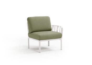 Nardi Komodo Outdoor Middle Modular Sofa Piece with One Armrest (LH or RH) | Daydream Leisure Furniture