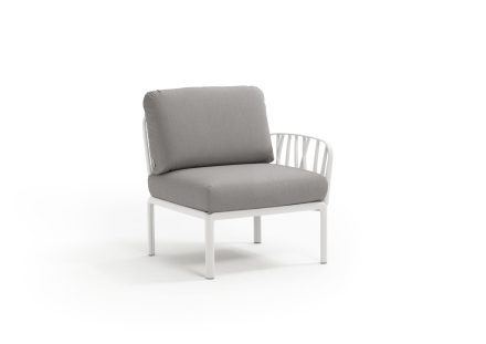 Nardi Komodo Outdoor Middle Modular Sofa Piece with One Armrest (LH or RH) | Daydream Leisure Furniture
