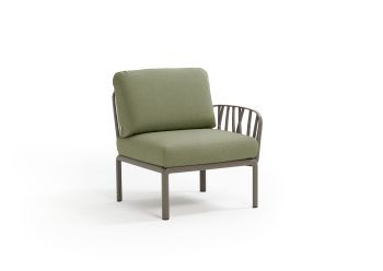 Nardi Komodo Outdoor Middle Modular Sofa Piece with One Armrest