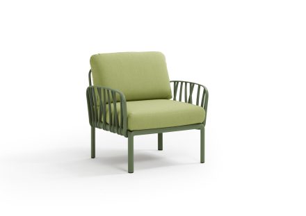 Nardi Komodo Outdoor Single Seat Sofa Chair with Arms | Daydream Leisure Furniture