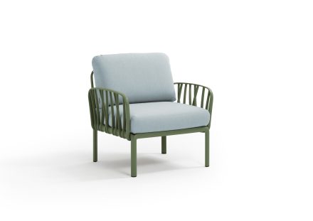 Nardi Komodo Outdoor Single Seat Sofa Chair with Arms | Daydream Leisure Furniture