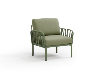 Nardi Komodo Outdoor Single Seat Sofa Chair with Arms | Daydream Leisure Furniture